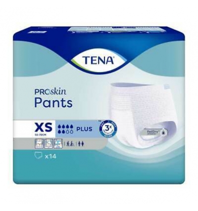 TENA(R) PANTS PLUS XS 14 Pezzi