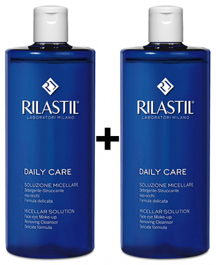 Image of Daily Care Soluzione Micellare Rilastil(R) 2x250ml Limited Edition033