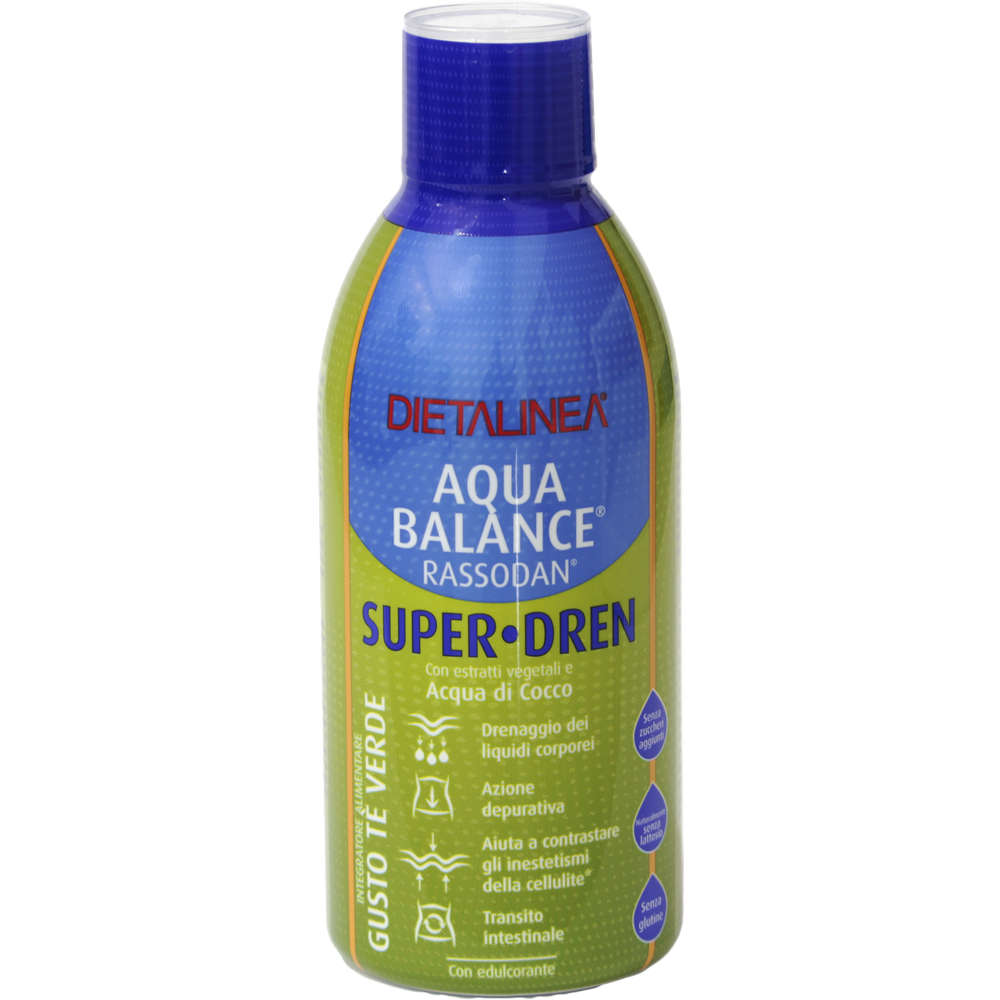 

AQUA BALANCE® RASSODAN® SUPER DREN TE VERDE Dietalinea® 500ml