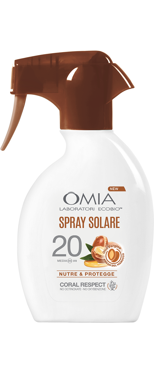 

Spray Solare Argan SPF20 Omia Trigger 200ml