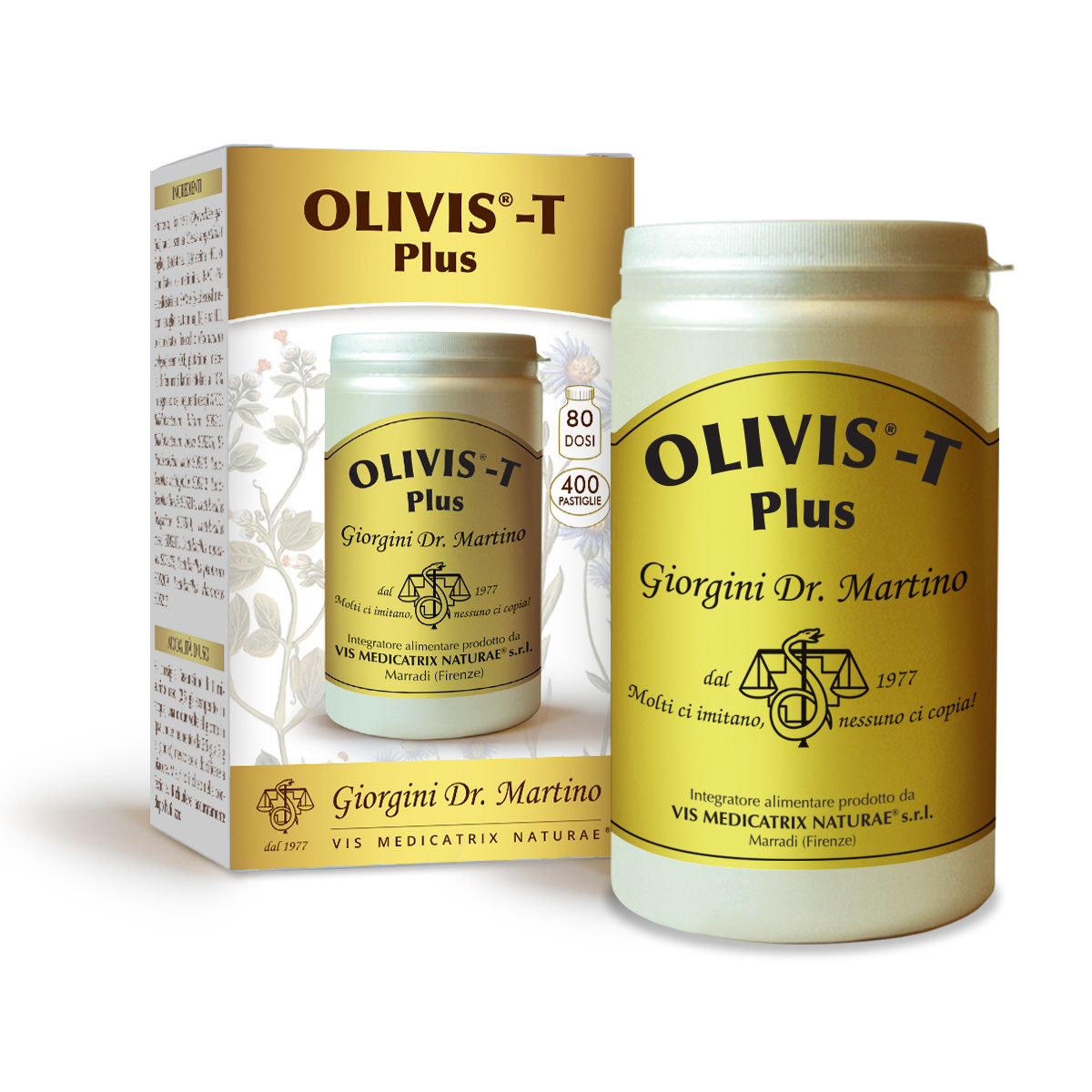 Image of Olivis-T Plus Dr.Giorgini 400 Pastiglie033