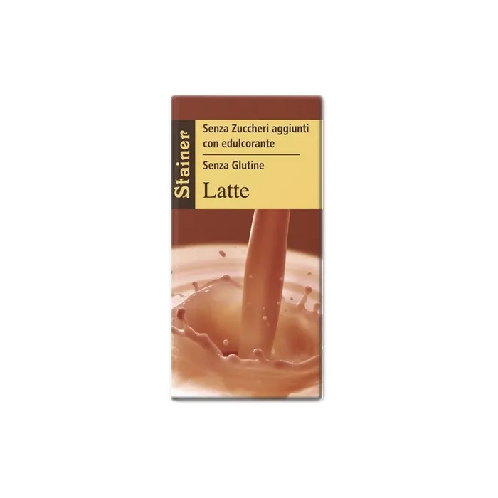 Image of Tavoletta al Latte Senza Glutine Senza Zucchero Stainer 50g