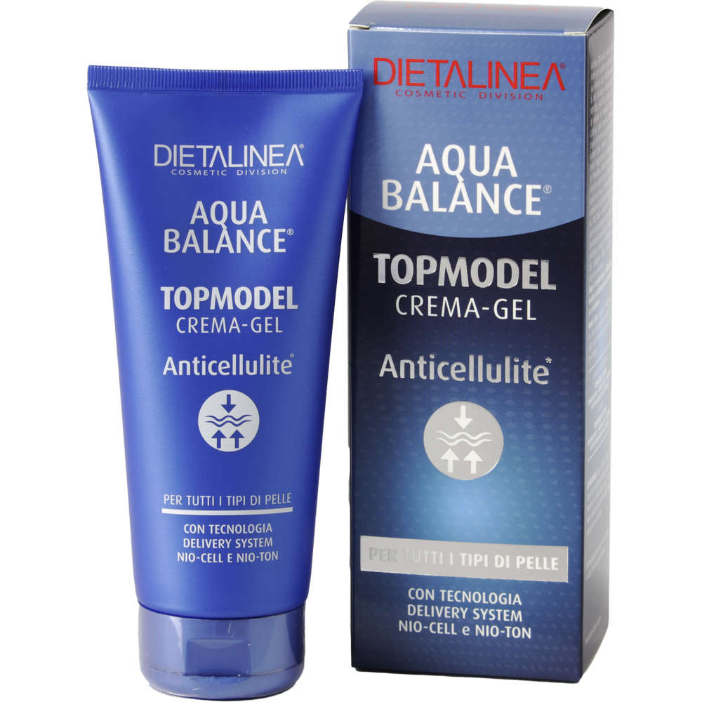 Image of Crema Gel Anticellulite Topmodel Aqua Balance Dietalinea 200ml