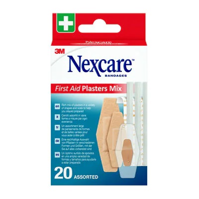 Image of Kit First Aid Cerotti Assortiti Nexcare 3M 20 Pezzi033