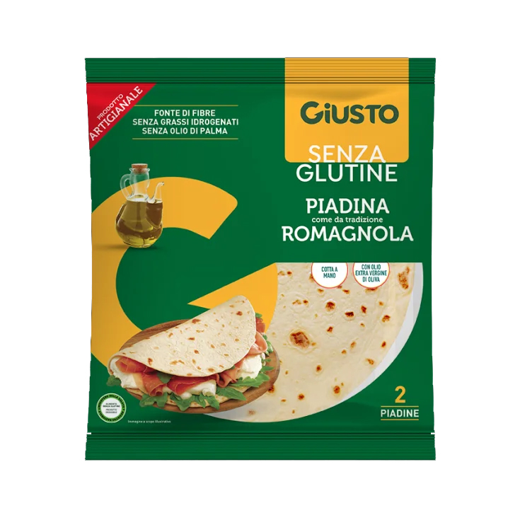 Image of Piadina Romagnola Senza Glutine Giusto 220g033