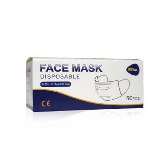 Image of FACE MASK DISPOSABLE THD 50 Pezzi