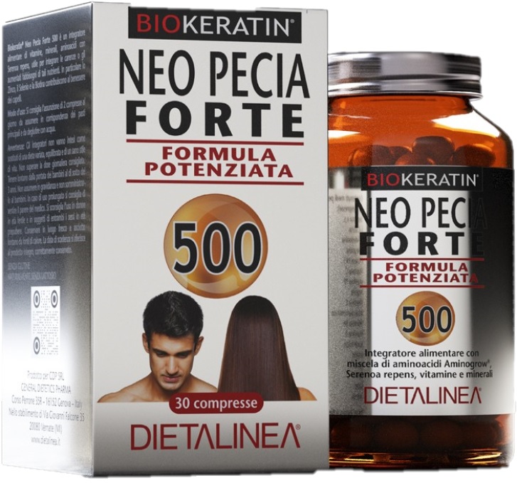 Image of BioKeratin Neo Pecia Forte 500 Dietalinea 30 Compresse033