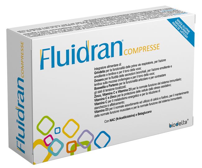 Image of Fluidran Biodelta 30 Compresse