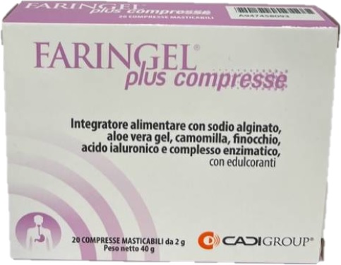 Image of Faringel Plus CaDiGroup 20 Compresse Masticabili033