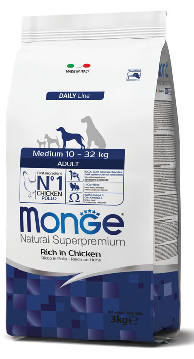 Image of MMedium 10-32kg Adult Chicken Monge 3kg