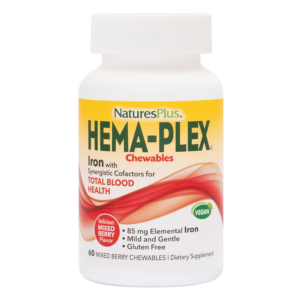 Image of Hema-Plex Masticabile Natures Plus 60 Compresse033