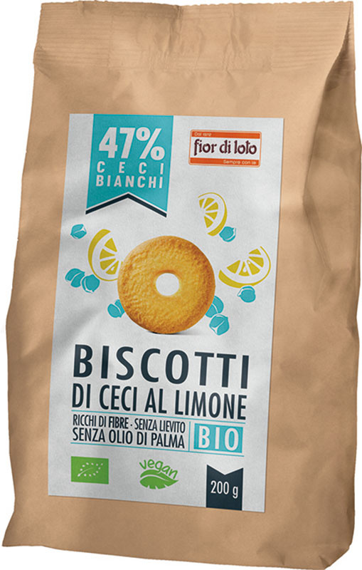 Image of Biscotti Di Ceci Al Limone Fior di loto 200g033