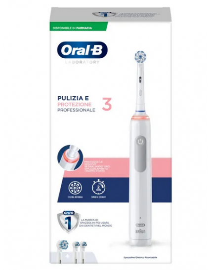 Image of Spazzolino Elettrico Pro 3 Oral-B Laboratoraty 3 Pezzi033