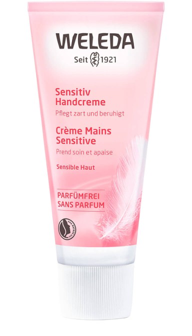 Image of Crema Mani Sensitive Weleda 50ml033