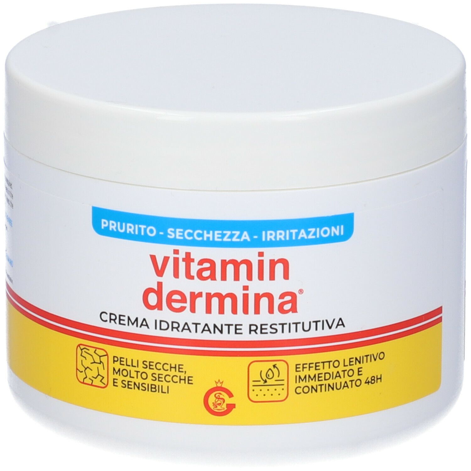 Image of Vitamindermina Crema Idratante Restitutiva 400ml