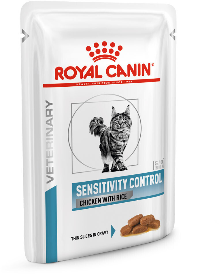 Image of Veterinary Diet Cat Sensitivity Control con Pollo e Riso - 12X85GR