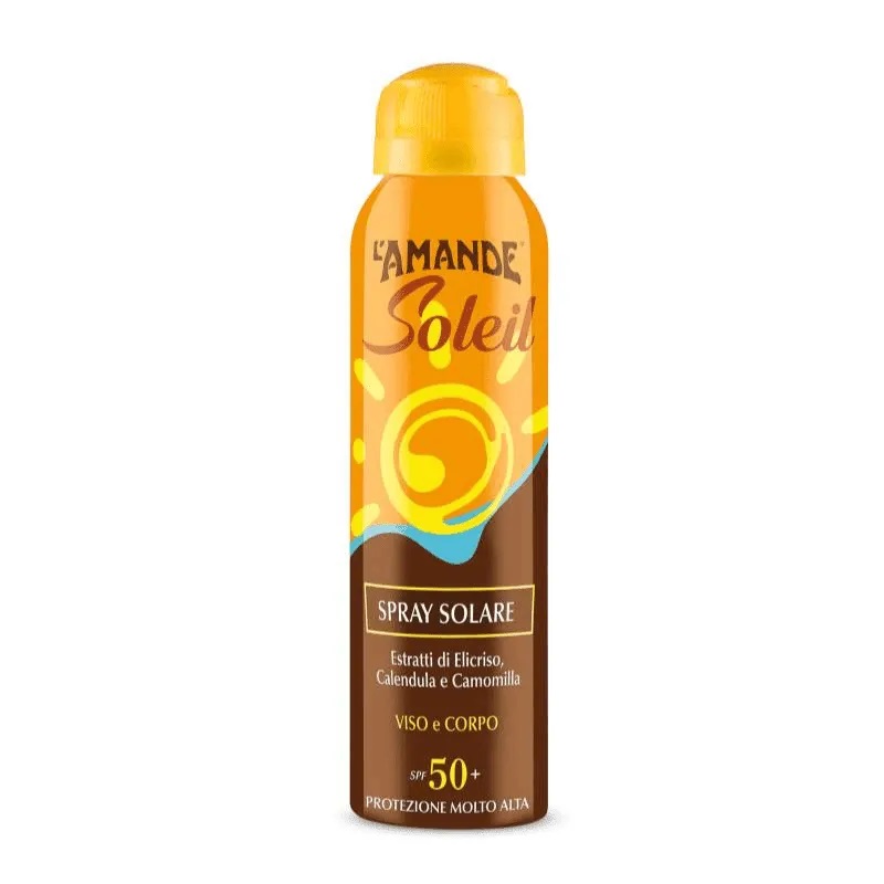 Image of Spray Solare Viso Corpo SPF50+ Soleil L&#39;Amande 150ml033