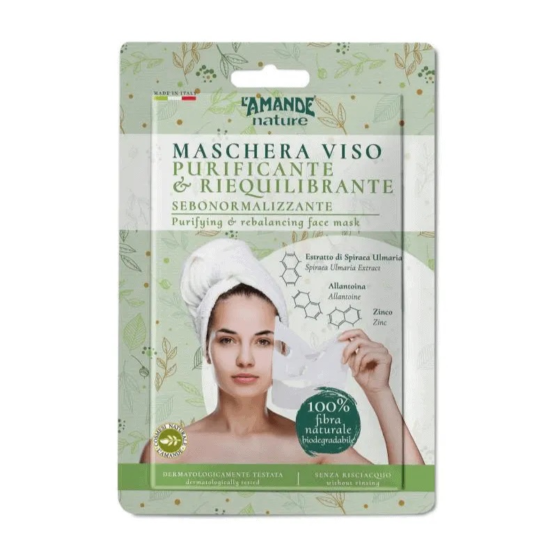 Maschera Viso Purificante Riequilibrante L&#39;Amande