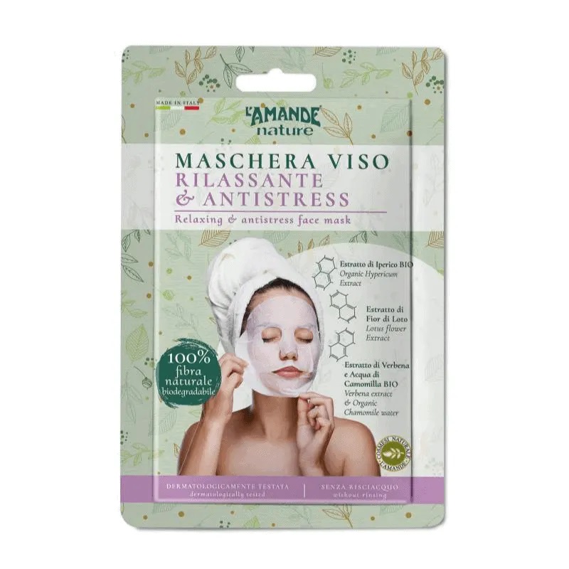 Image of Maschera Viso Rilassante Antistress L&#39;Amande033