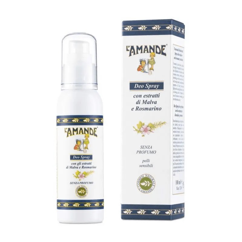 Image of Deo Spray Malva e Rosmarino L&#39;Amande 100ml033