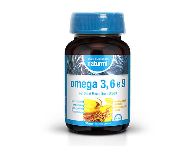 Omega 3, 6 E 9 Naturmil 60 Perle