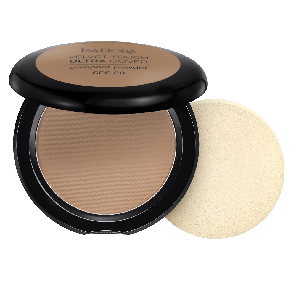 Image of Velvet Touch Compact Powder SPF 20 Neutral Almond 68 IsaDora