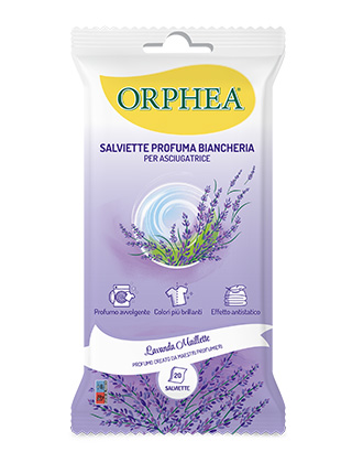 Image of Salviette Profuma Biancheria Lavanda Orphea 20 Salviette033