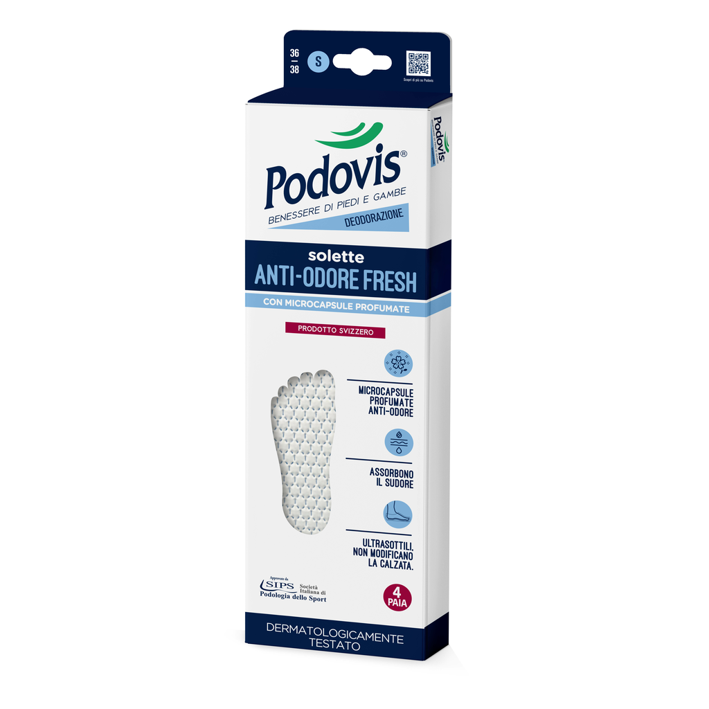 Image of Solette Anti-Odore Tg.S (36-38) Podovis 4 Paia033