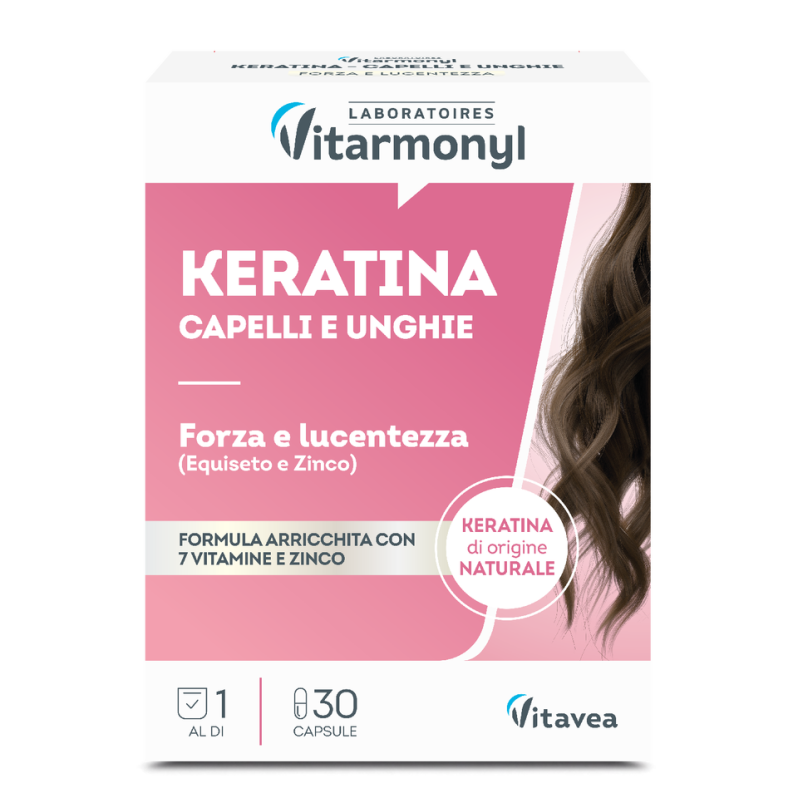 Image of Keratina Capelli E Unghie Vitarmonyl 30 Capsule033