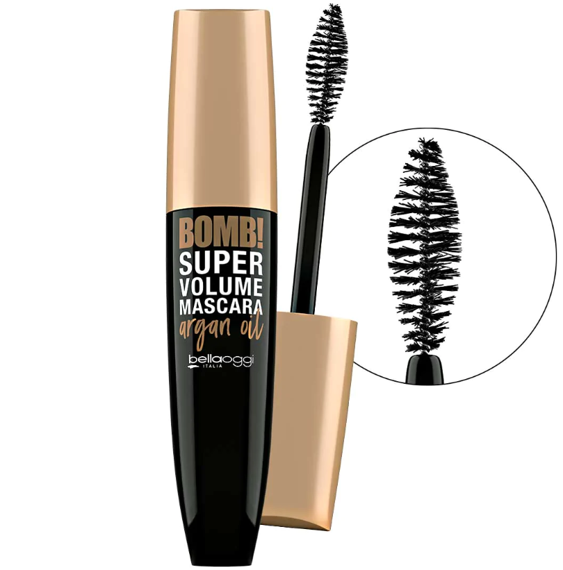 Image of Bomb! Super Volume Mascara Argan Oil Bellaoggi 1 Pezzo033