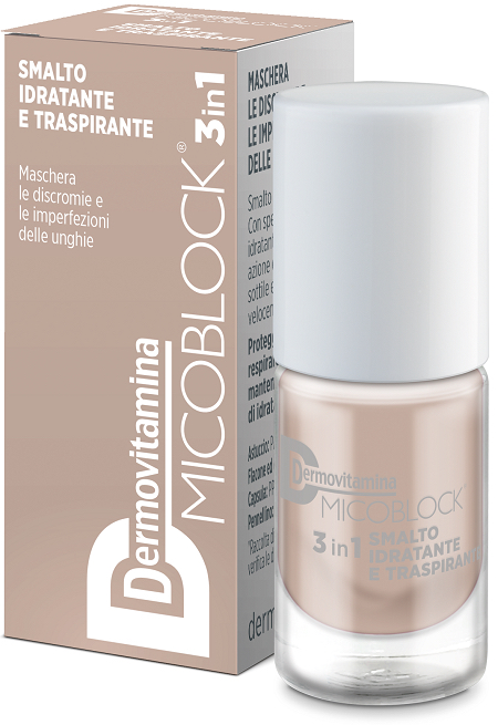 Image of Micoblock 3 In 1 Smalto Beige Dermovitamina 5ml033