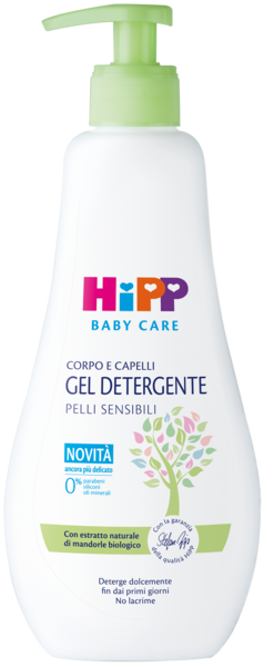 Image of Gel Detergente Corpo E Capelli Hipp Baby Care 400ml