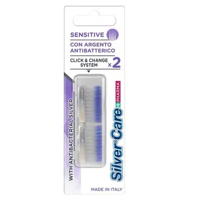 Image of Testine di Ricambio Sensitive Silver Care Pharma 2 Pezzi