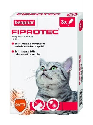 Image of Fiprotec Spot-On Gatto - 3X50MG