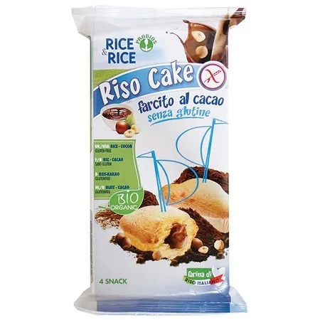 Image of Riso Cake Farcito al Cacao Rice&Rice 180g