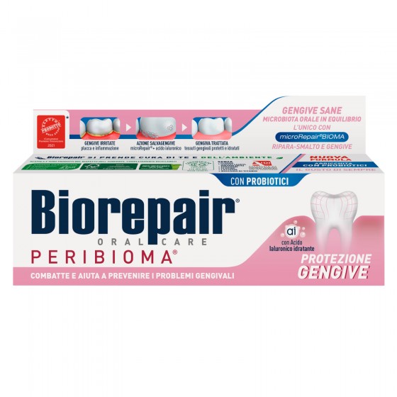 Image of Biorepair Peribioma Protezione Gengive Dentifricio 75ml033