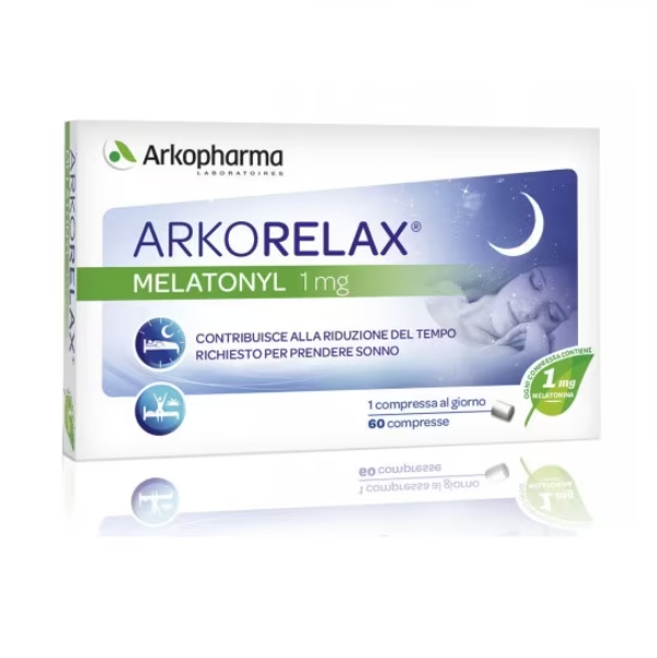 Image of Arkorelax Melatonyl 1mg Arkopahrma 120 Compresse033