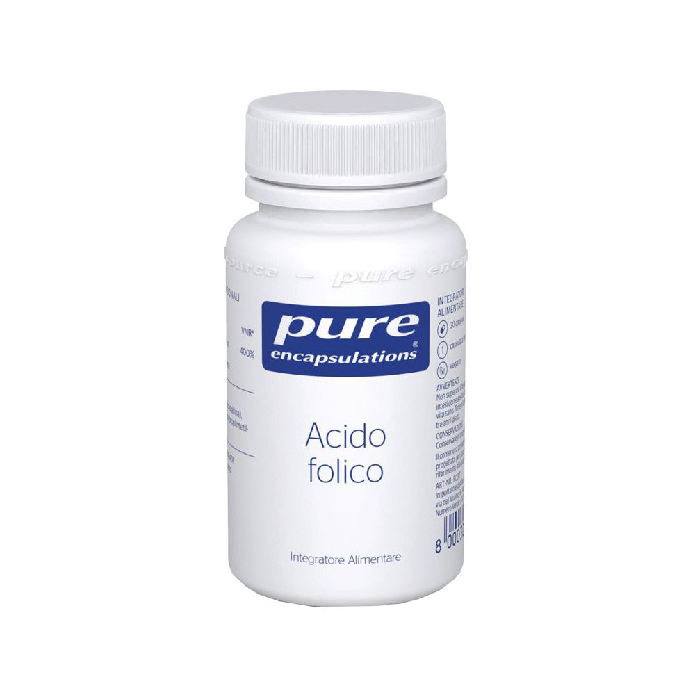 Image of Acido Folico Pure Encapsulations 30 Capsule