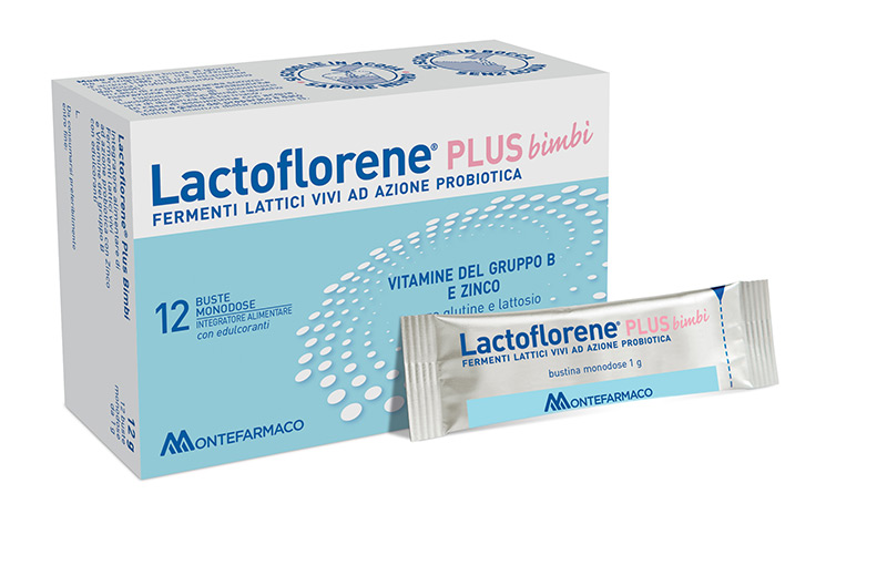 Lactoflorene(R) Plus Bimbi MONTEFARMACO12 Buste