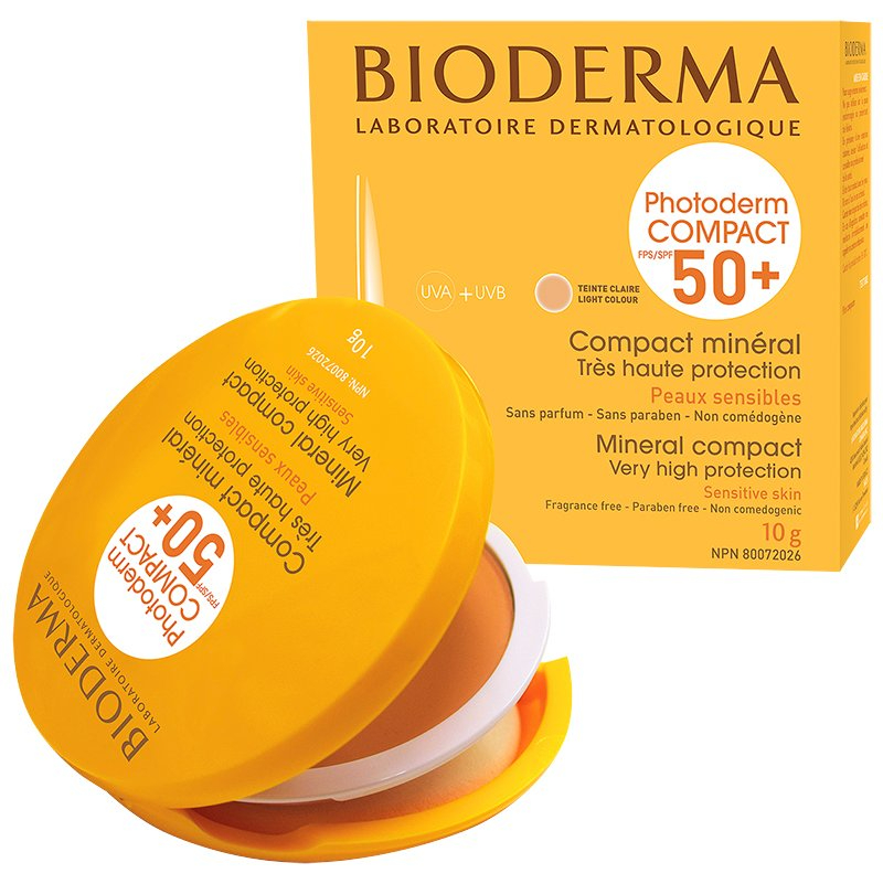 Image of Photoderm Compact Mineral Spf50+ Bioderma 10g