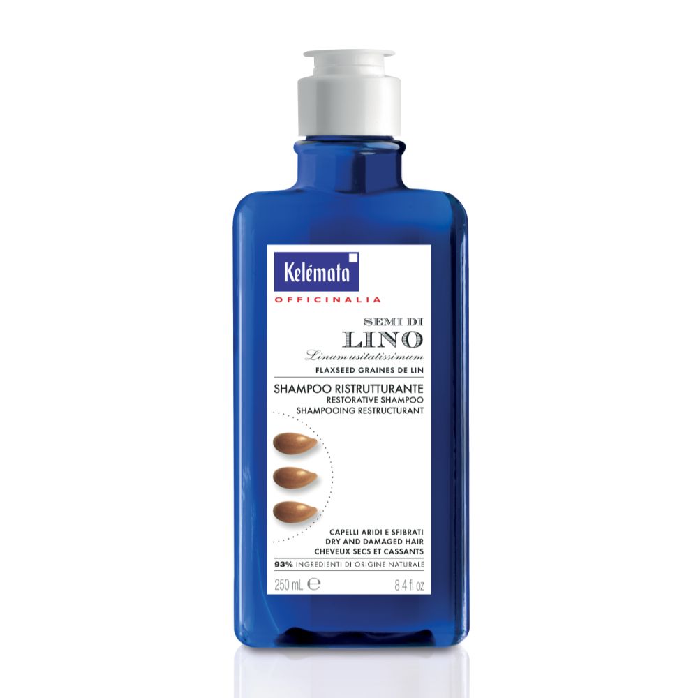 Image of Shampoo Ristrutturante Semi Di Lino Kelémata Officinalia 250ml