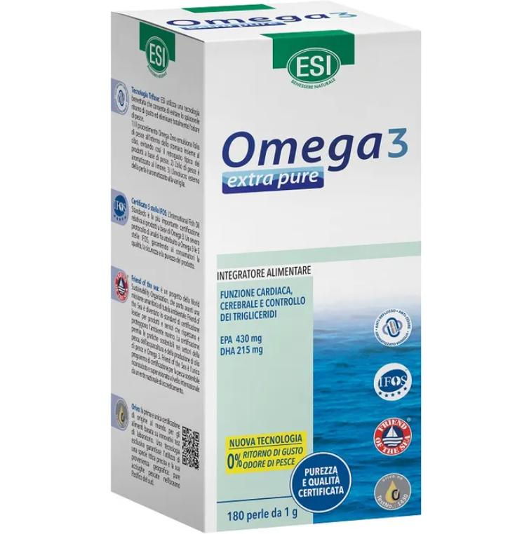 Image of Omega 3 Extra Pure ESI 180 Perle033