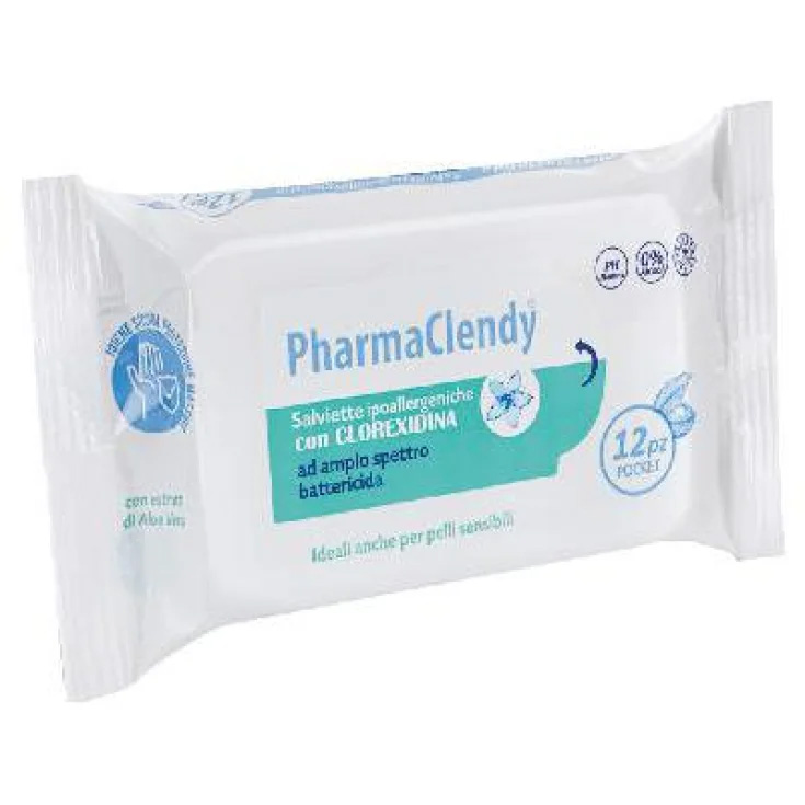 Image of Salviette con Clorexidina PharmaClendy(R) 12 Pezzi033