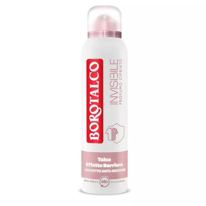 Deo Spray Invisibile Rosa Borotalco 150ml