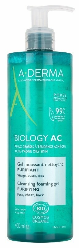 Image of Biology AC Gel Detergente A*Derma 400ml033