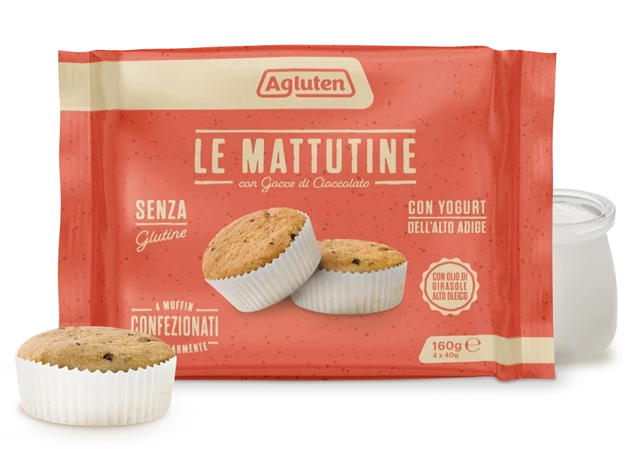 Image of Le Mattutine Con Gocce Di Cioccolato Agluten 160g033