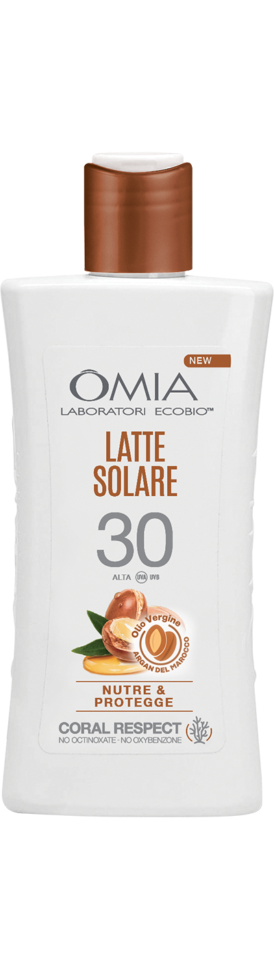 Latte Solare Argan Del Marocco Spf30 Omia Laboratori Ecobio 200ml