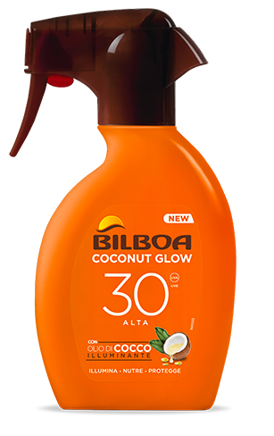 Coconut Glow Spray Solare Trigger Spf30 Bilboa 150ml