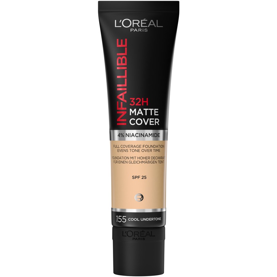 Image of Infallible 32H Matte Cover Liquid Foundation SPF 25 155 L&#39;Oréal 30ml033