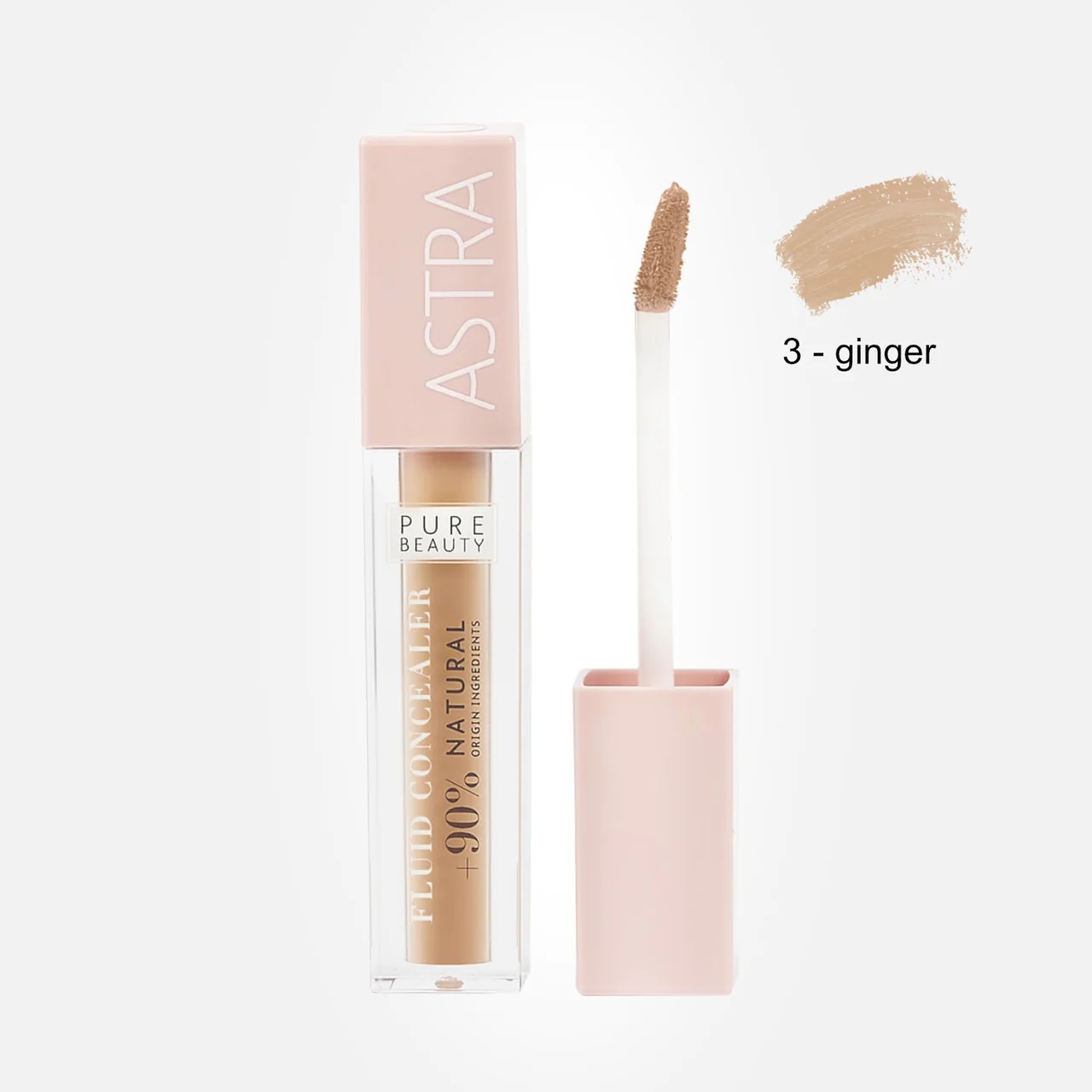 Image of Fluid Concealer 3 Pure Beauty Correttore Fluido Astra